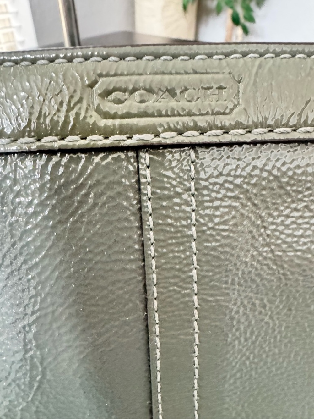 Coach Leather Wristlet - Picture 4 of 8